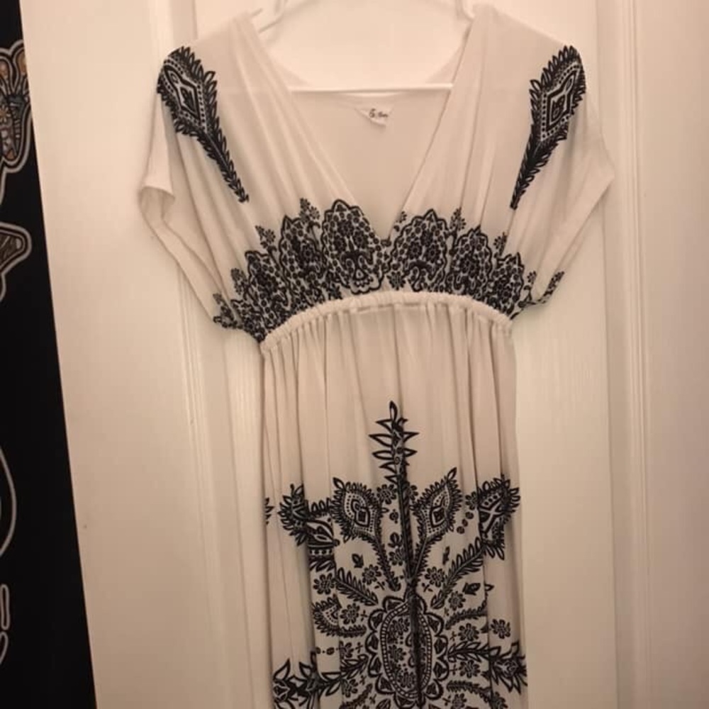 White dress
